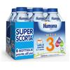 HUMANA Latte 3 liquido 6x470 ml