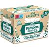 Pampers Salviette baby dry 500 pz - pampers