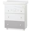 ITALBABY -BAGNETTO POPSTAR 2 CASSETTI BIANCHI 1 GRIGIO 2021