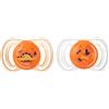 Neo Baby Neobaby succhietto anatomico silicone medio 6m+ arancione 2pz