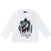 Chicco - t- shirt m/l con stampa dinosauro