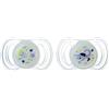 Neo Baby Neobaby succhietto anatomico silicone maxi 12m+ glow 2pz