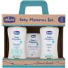 Chicco Baby Moments Set 1 Bagno corpo, Shampoo, Colonia