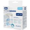 Chicco dual soft azzurro 2 pezzi | 2-6m