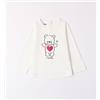 Mignolo Girocollo ml panna con orso