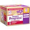 Catalogo Pampers Progressi Mutandino taglia 5 Junior Quadri pacco x68 - Pampers