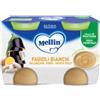 Mellin Omogeneizzato fagioli bianchi e melanzane 2 pezzi da130 g - mellin