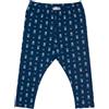 Mawi Legging stretch bimba blu