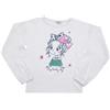 Mawi Maglia manica lunga bimba bianco