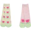 Mawi Pack due paia di calze antiscivolo bimba fiori