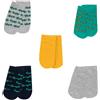 Mawi Pack 5 paia calzini bimbo multicolor