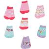Mawi Pack sette paia di calze corte bimba multicolor stampate