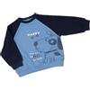Mawi - MAGLIA FELPA. RAGLAN C/STAMPA