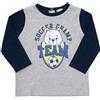 Mawi Maglie jersey bimbo grigio stampata