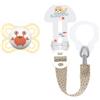 MAM Combi Pack Succhietto Perfect 2-6 Mesi + Clip It! Colori assortiti - MAM
