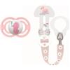 MAM Combi Pack Succhietto Perfect 6+ Mesi + Clip It! Colori assortiti - MAM