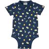 Mawi Body manica corta jersey bimbo blu