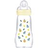 MAM Biberon Feel Good 260 ml, Biberon vetro pregiato resistente alle alte temperature, Neutro