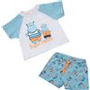 Mawi Set due pezzi jersey bimboa zzurro