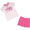 Mawi Pigiama maglietta e pantaloncino bimba rosa "dolci caramelle"