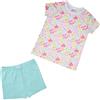 Mawi Pigiama maglietta e pantaloncino bimba multicolor floreale