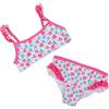Mawi Costume due pezzi bimba multicolor stampa fiori