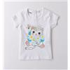 IDO Tee Shirt Bianca Con Gatto