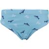 Mawi Costume slip bimbo azzurro stampato