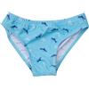 Mawi Costume slip bimbo azzurro stampato