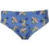 Mawi Costume slip bimbo blue stampato