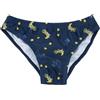 Mawi Costume slip bimbo blu stampato