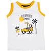 Mawi Canotta jersey bimbo bianca "safari friends"