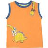 Mawi Canotta jersey arancione stampata