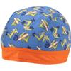 Mawi Bandana jersey bimbo azzurra stampata