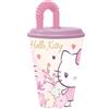 Hello Kitty Bicchiere sport con cannuccia - hello kitty