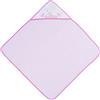 Ellepi Accappatoio per neonato rosa ellepi