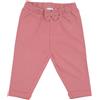 Mawi Pantalone felpato bimba rosa fiocco