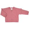 Mawi Felpa bimba rosa con zip