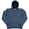 Mawi Felpa zip bimba blu stampata