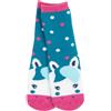Mawi Calze antiscivolo bimba blue/rosa