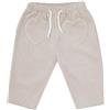 Mawi Pantalone corto velluto costina bimba beige