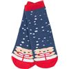 Mawi Calze antiscivolo unisex blu "christmas"