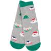 Mawi Calze antiscivolo unisex grigie "christmas"