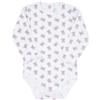 Mawi Body jersey bimbo bianco panna stampato