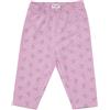 Mawi Legging felpati bimba rosa "orsetti"