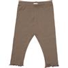 Mawi Legging bimba marrone costina