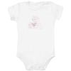 Mawi Body mezza manica interlock bimba bianco stampato