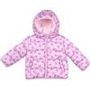 Mawi Piumino basic bimba lilla stampato