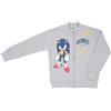 Sega Sonic Felpa con zip bimbo grigia "Sonic"