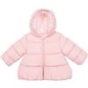 Mawi Piumino imbottito con cappuccio bimba rosa